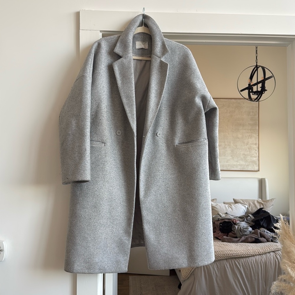 Oak and fort oversized coat